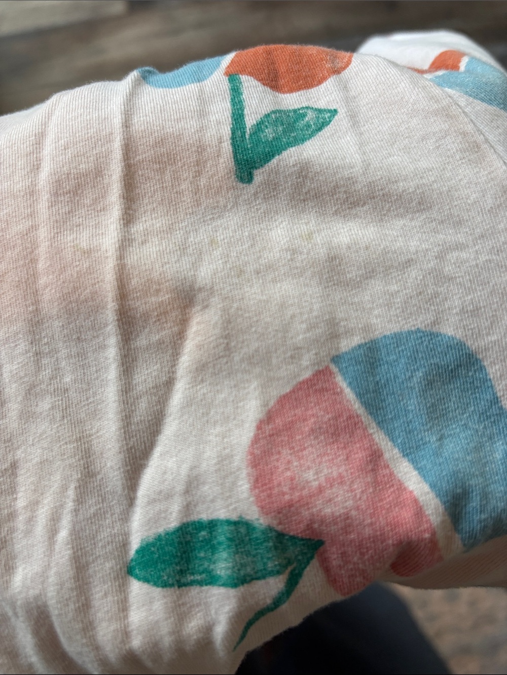 Kids Apple Print Fall set - Picture 4 of 4